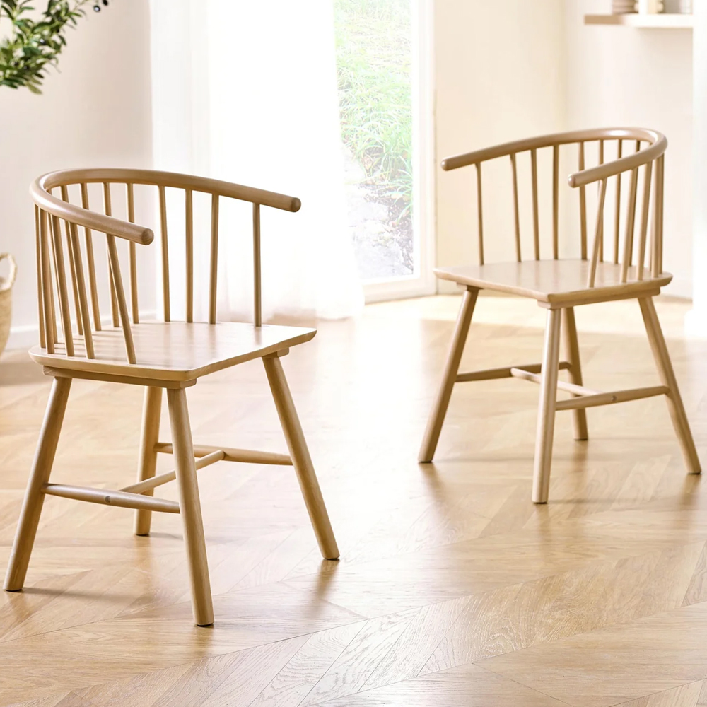 Kanata Oak Wooden Rectangular Dining Table With 4 Chairs 1 Bench