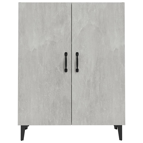 Kaniel Wooden Sideboard With 2 Doors In Concrete Effect