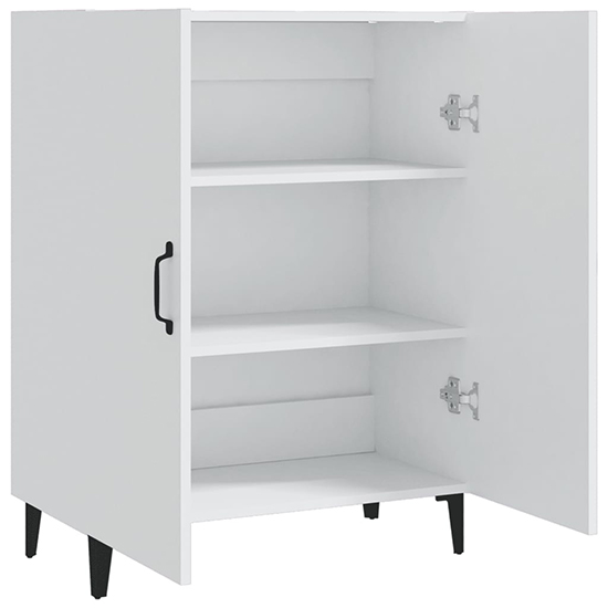 Kaniel Wooden Sideboard With 2 Doors In White