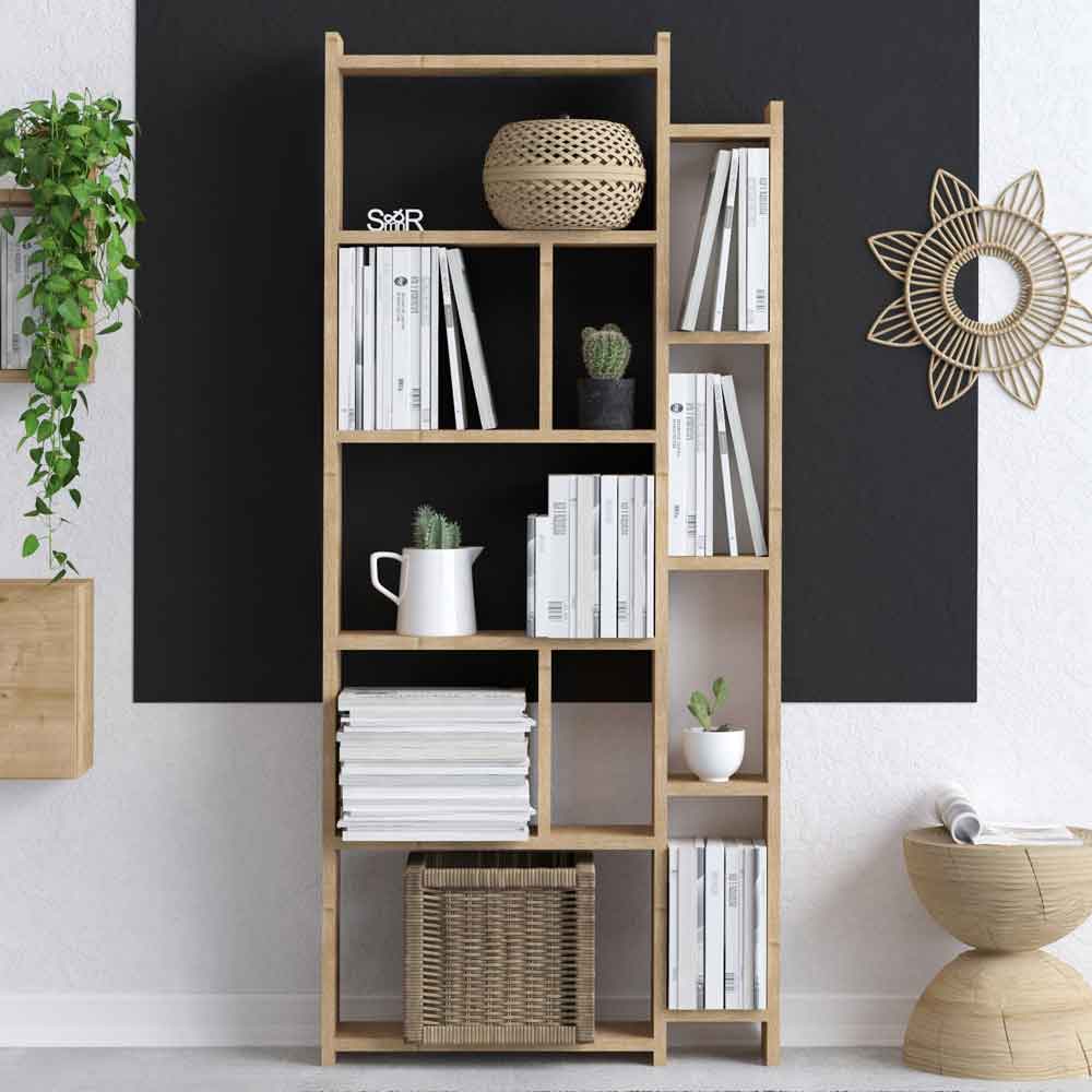 Kanso Wooden Shelving Unit in Oak