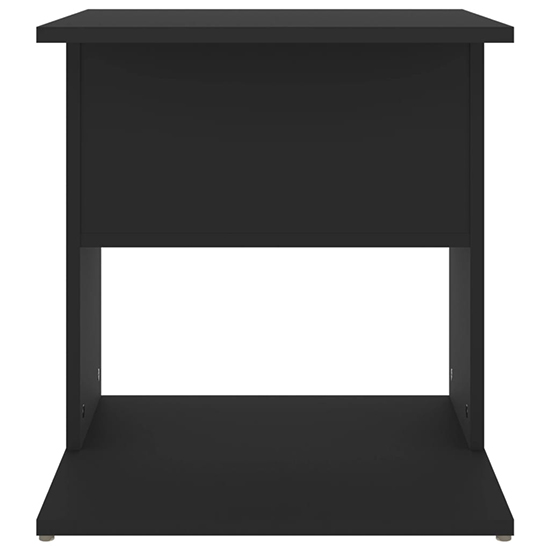 Kaori Wooden Side Table With Shelves In Black_3