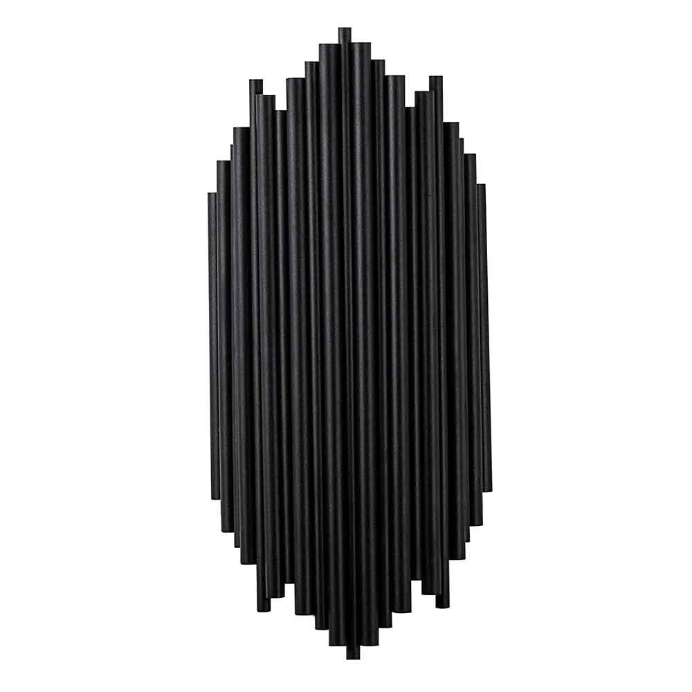 Kara Metal Wall Lamp in Black