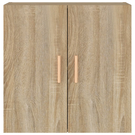 Kason Wooden Wall Storage Cabinet With 2 Doors In Sonoma Oak