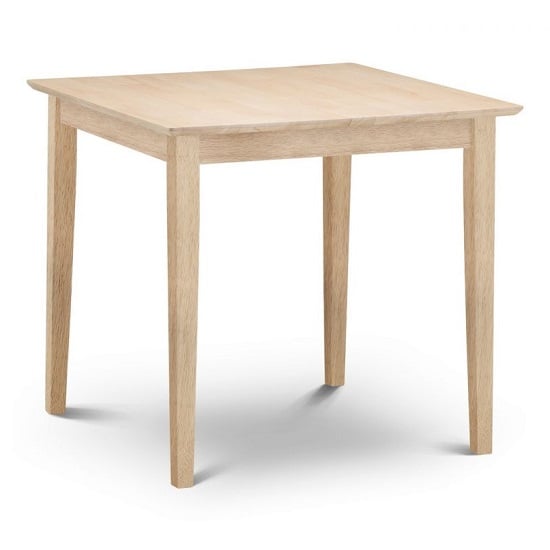 Read more about Ranee wooden extending dining table in natural lacquered