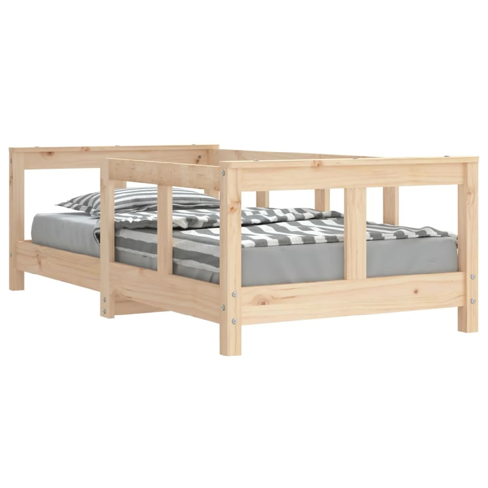 Katonah 70x140cm Wooden Children Bed In Natural
