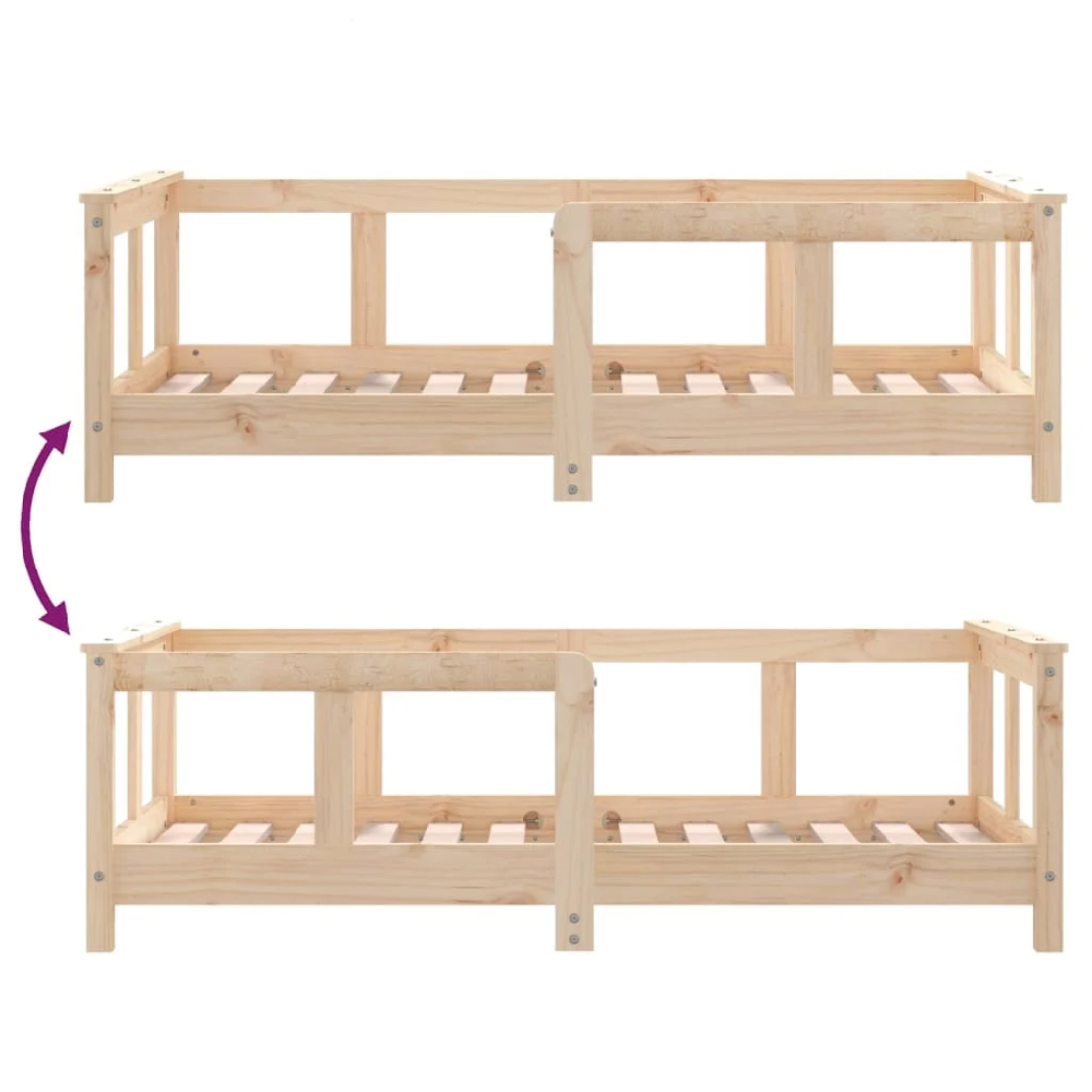 Katonah 70x140cm Wooden Children Bed In Natural