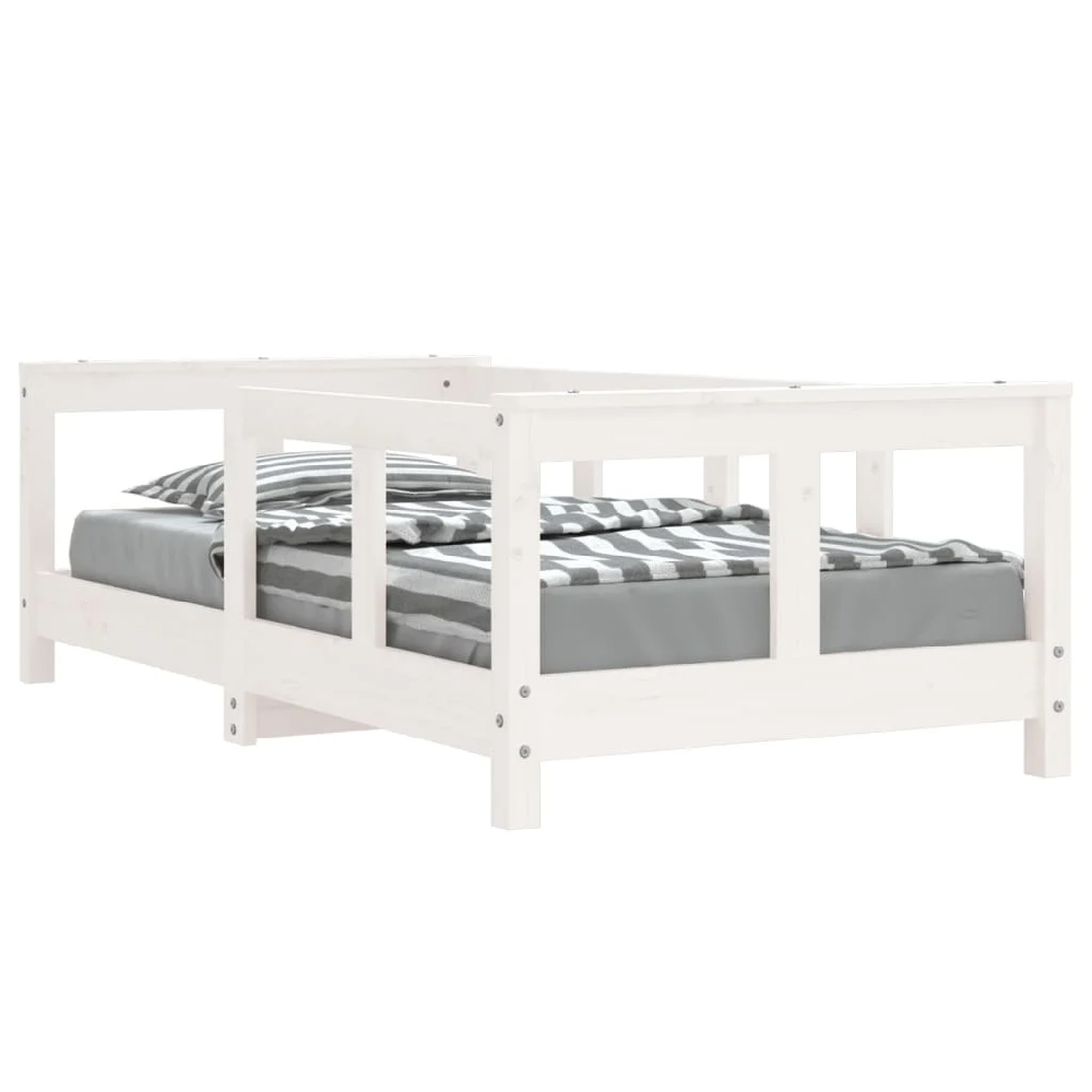 Katonah 70x140cm Wooden Children Bed In White