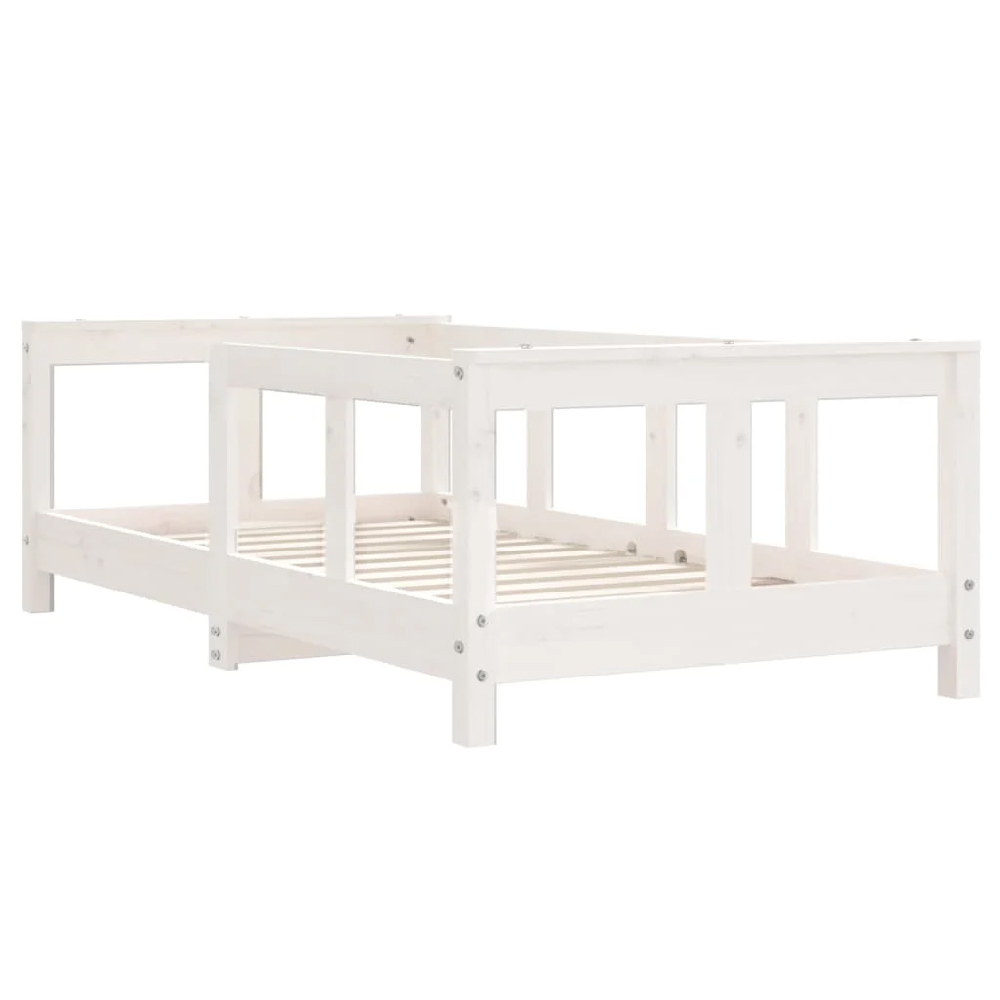 Katonah 70x140cm Wooden Children Bed In White
