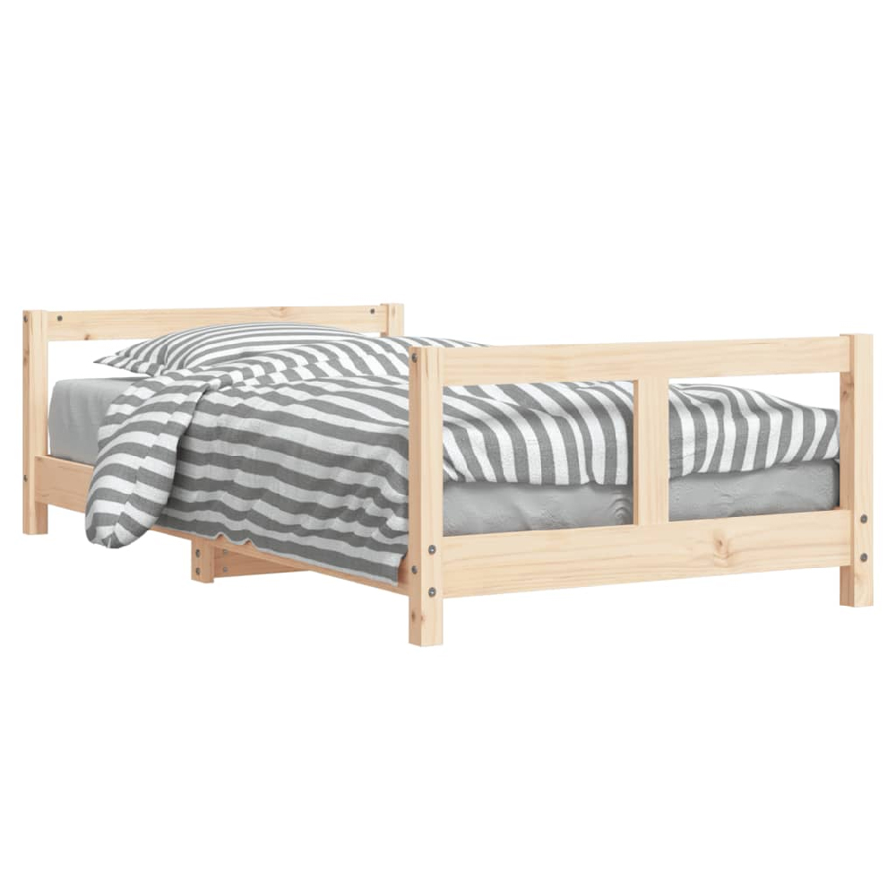 Katonah 80x160cm Wooden Children Bed In Natural
