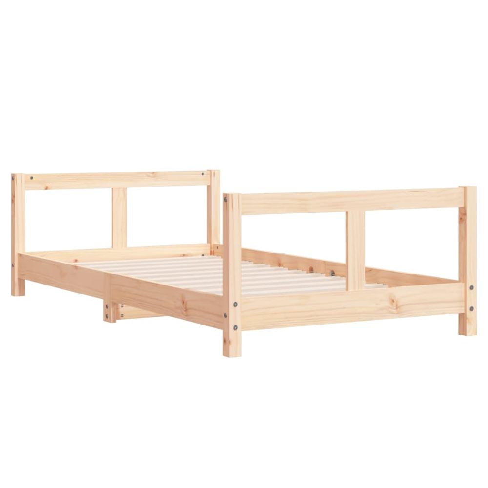 Katonah 80x160cm Wooden Children Bed In Natural