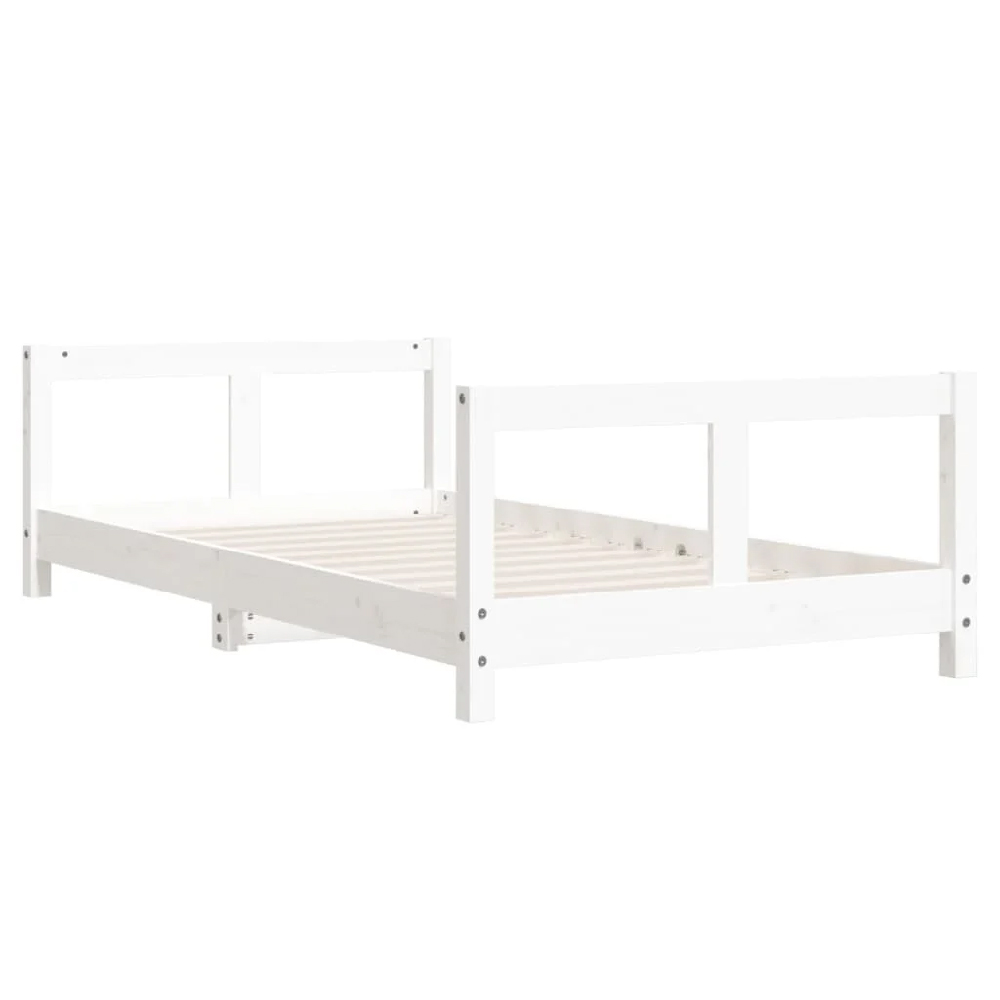 Katonah 80x160cm Wooden Children Bed In White