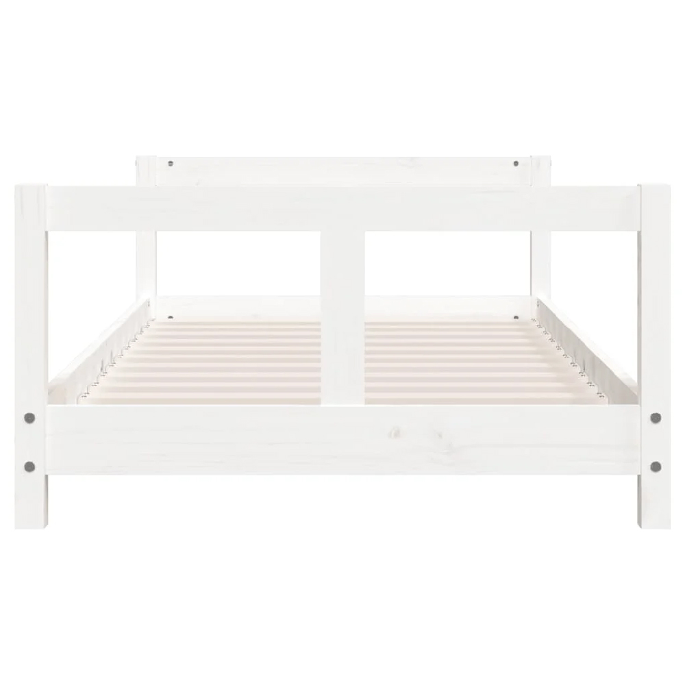 Katonah 80x160cm Wooden Children Bed In White
