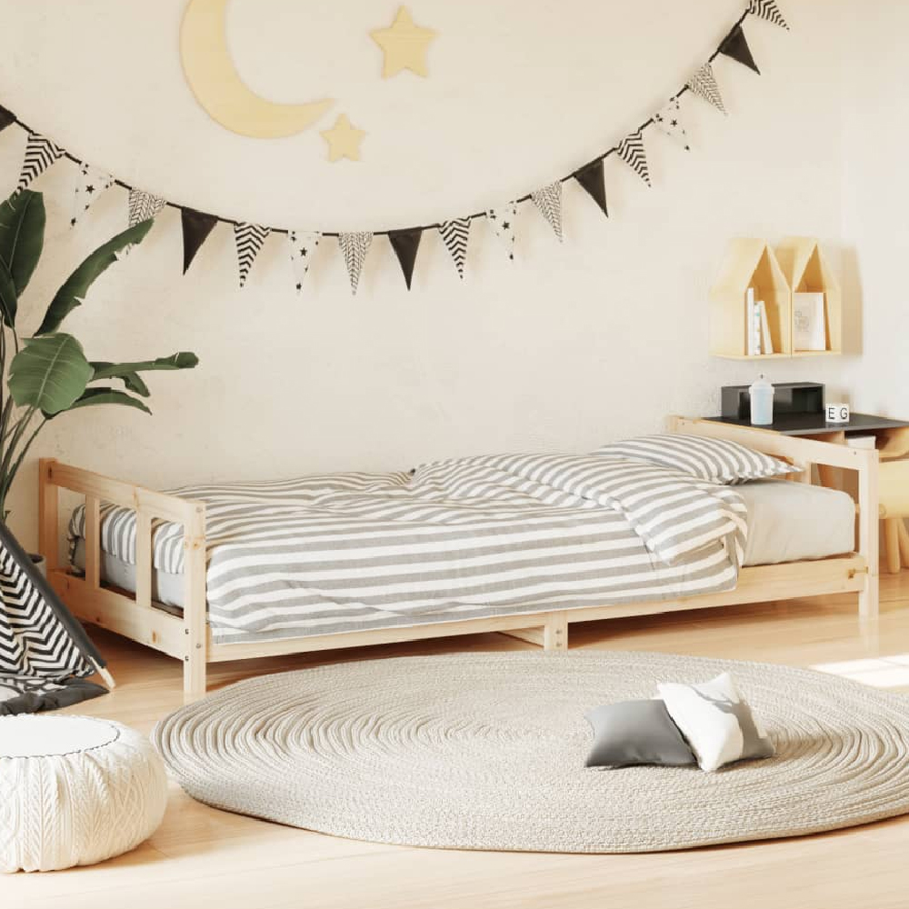 Read more about Katonah 90x190cm wooden children bed in natural