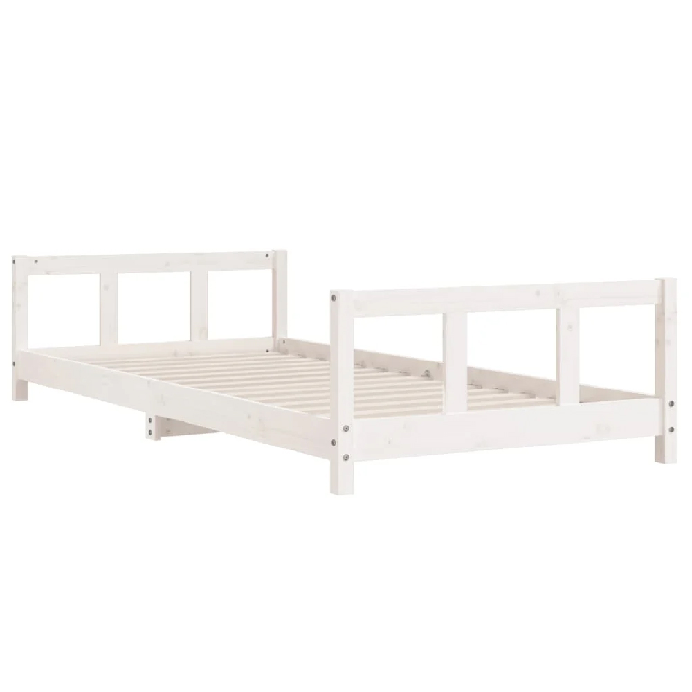 Katonah 90x200cm Wooden Children Bed In White