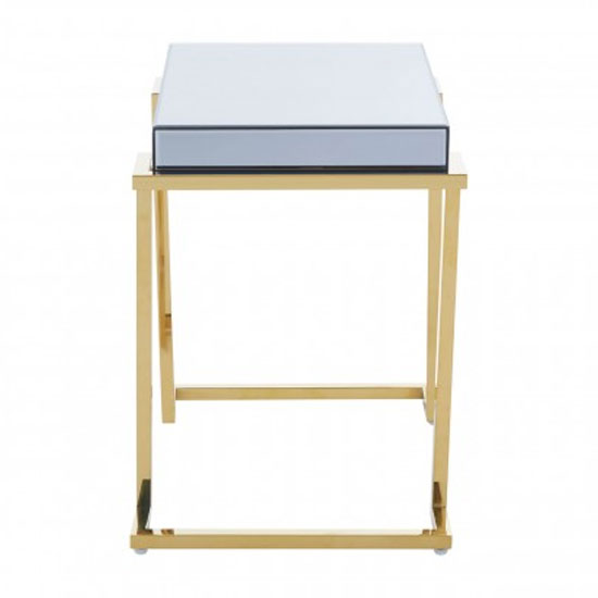 Kayo Grey Glass Top End Table With Gold Stainless Steel Base_3