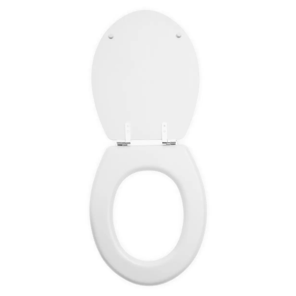 Kelant Wooden Toilet Seat In Matt White