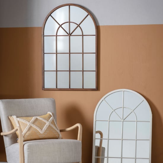 Kelfonia Wall Bedroom Mirror In Bronze Frame