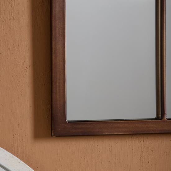 Kelfonia Wall Bedroom Mirror In Bronze Frame