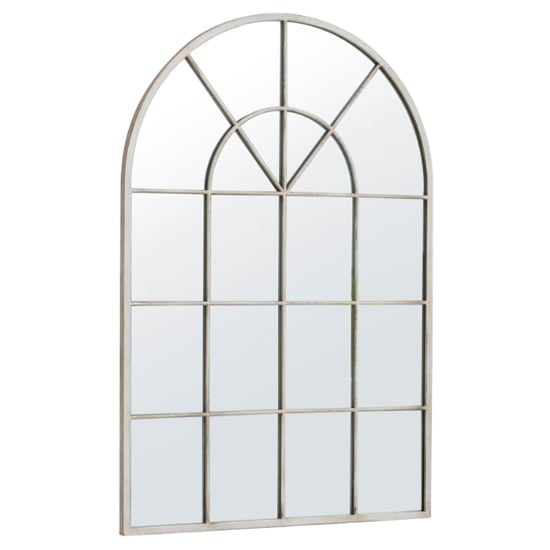 Kelfonia Wall Bedroom Mirror In Vintage Cream Frame