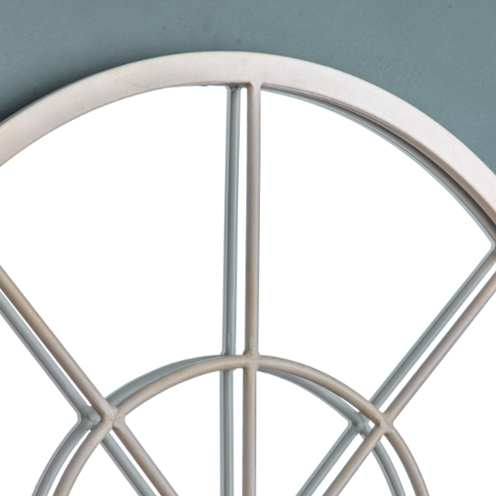 Kelfonia Wall Bedroom Mirror In Vintage Cream Frame