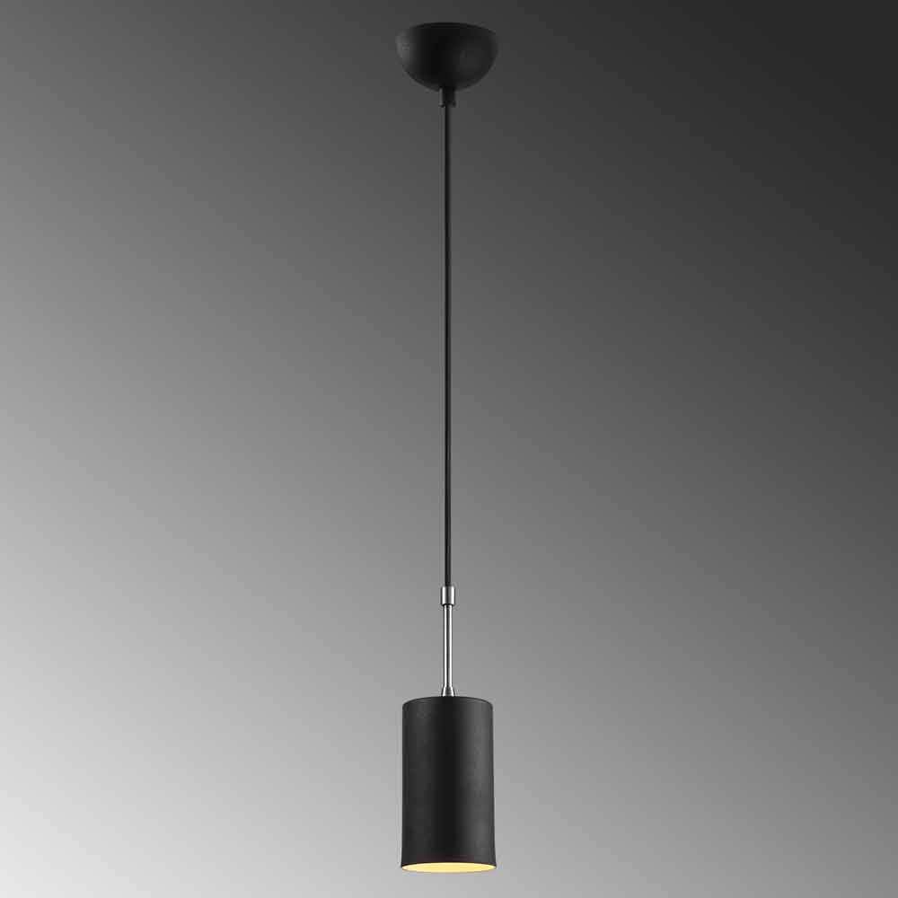 Kellan Ellipse Metal Ceiling Pendant Light in Black
