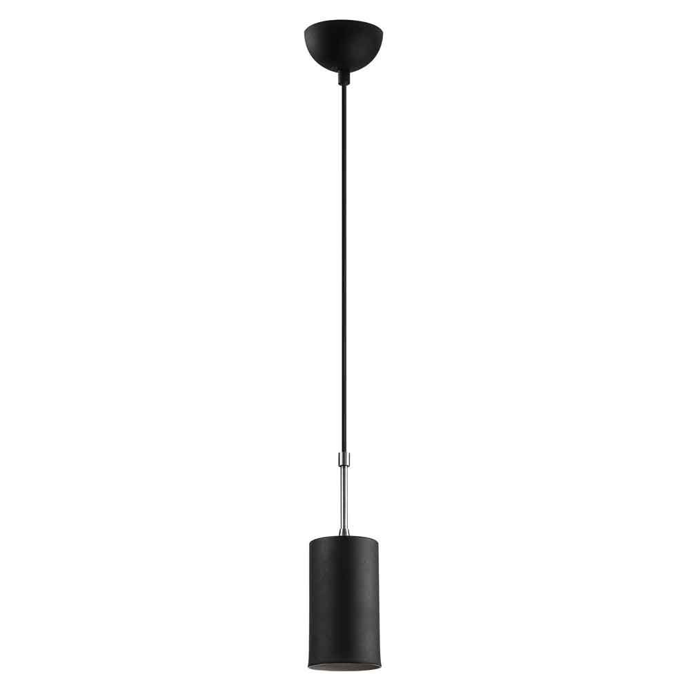 Kellan Ellipse Metal Ceiling Pendant Light in Black