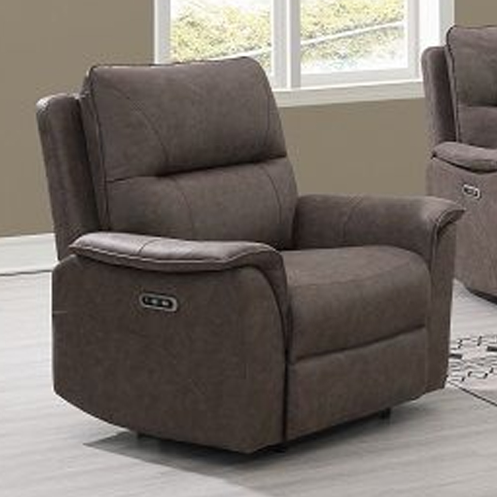 keller fabric 1 seater sofa in truffle-image-96881