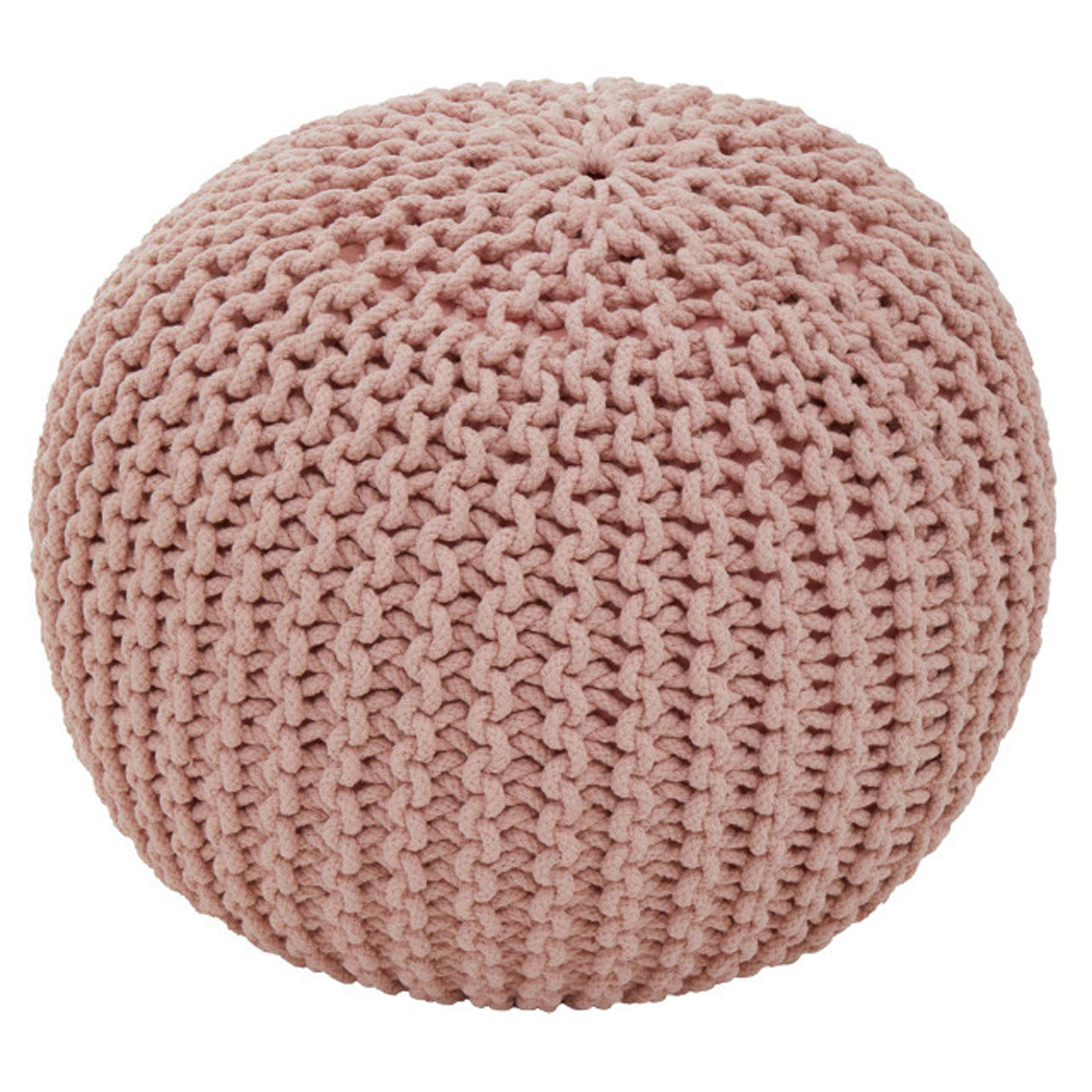 Kelvra Fabric Kids Pouffe in Pink