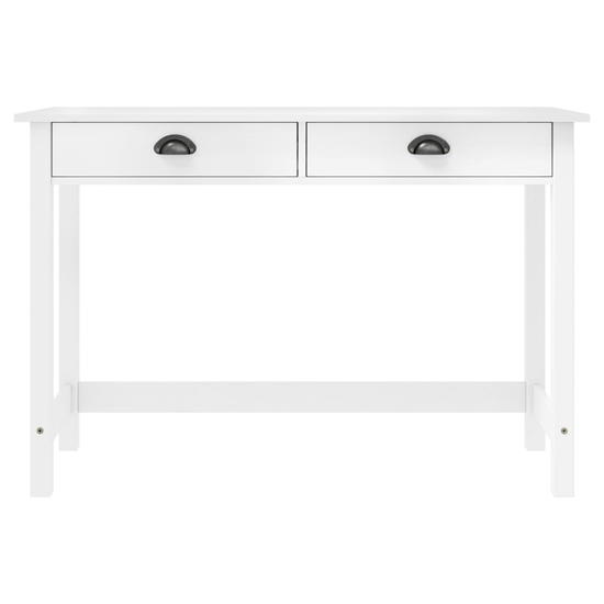 Kendal Wooden Console Table With 2 Drawers In White