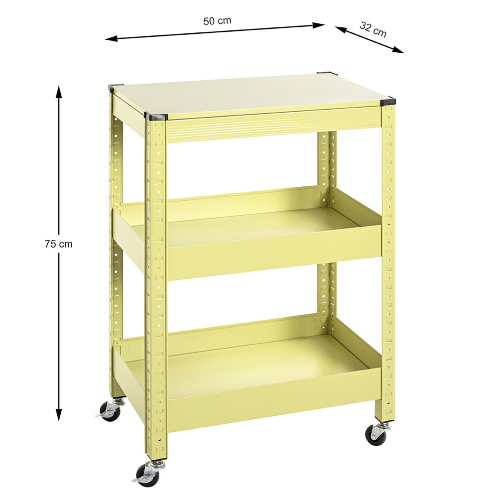 Kenosha Metal Drinks Trolley In Green