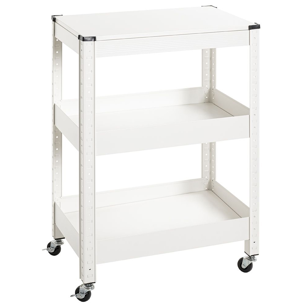 Kenosha Metal Drinks Trolley In White