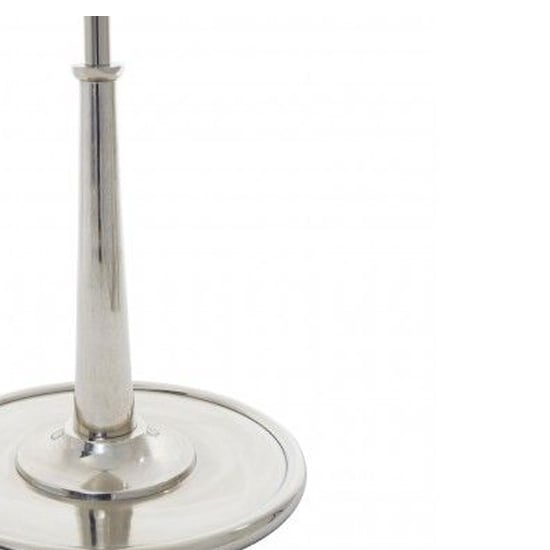 Kensick Rectangular Floor Standing Mirror With Nickel Stand