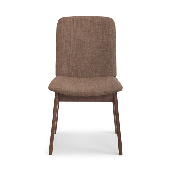 Kaiha Walnut Fabric Dining Chair In Pair_3