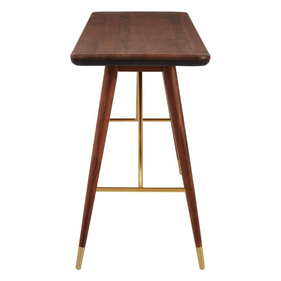 Kentona Wooden Console Table In Dark Walnut Furniture in Fashion