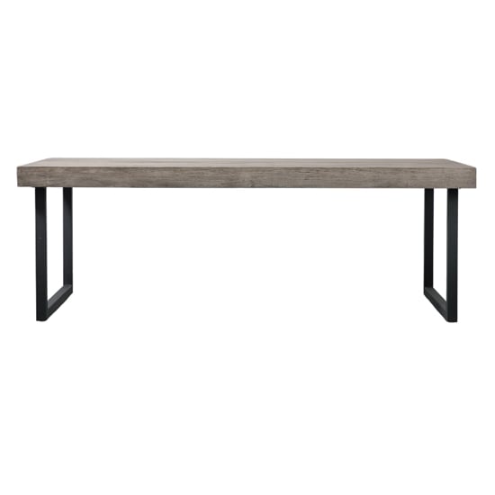 Read more about Keyser rectangular outdoor teak wood dining table in natural