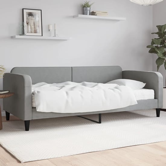 Kigali Fabric Daybed In Light Grey