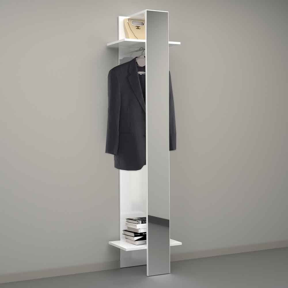 Killington High Gloss Coat Stand In White