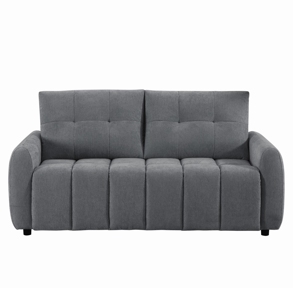 Kingsley Fabric 2.5 Seater Sofa Bed in Grey
