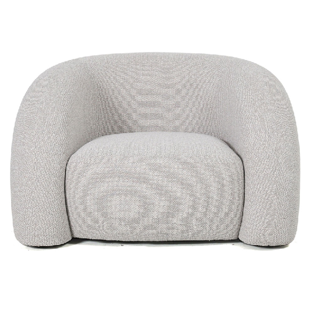 Kireva Polyester Armchair in Beige