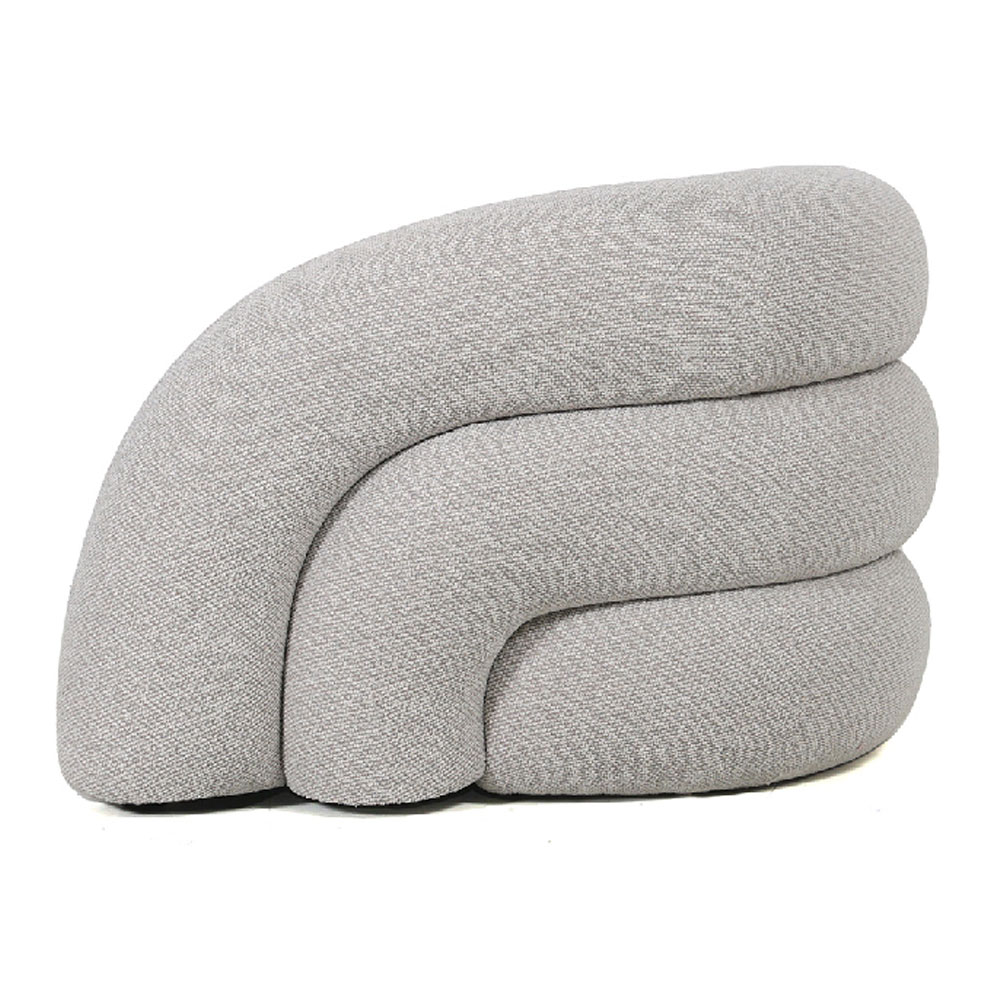 Kireva Polyester Armchair in Beige