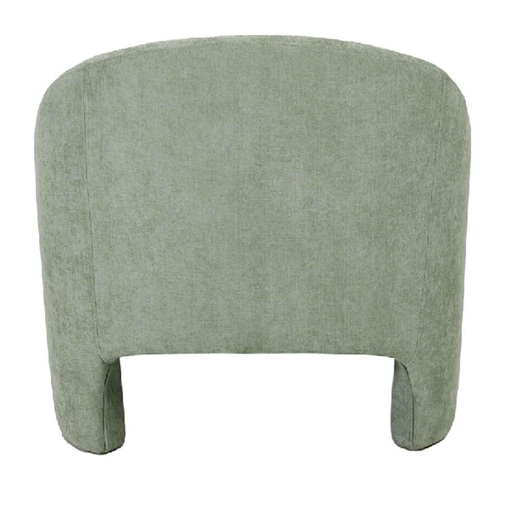 Kireva Polyester Armchair in Green