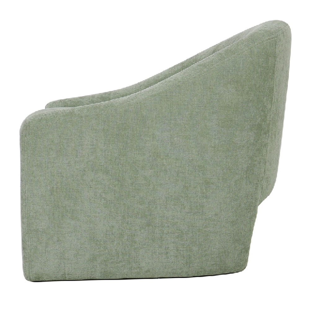 Kireva Polyester Armchair in Green