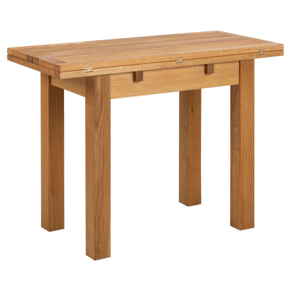 Knoxville Wooden Extending Dining Table In Oak