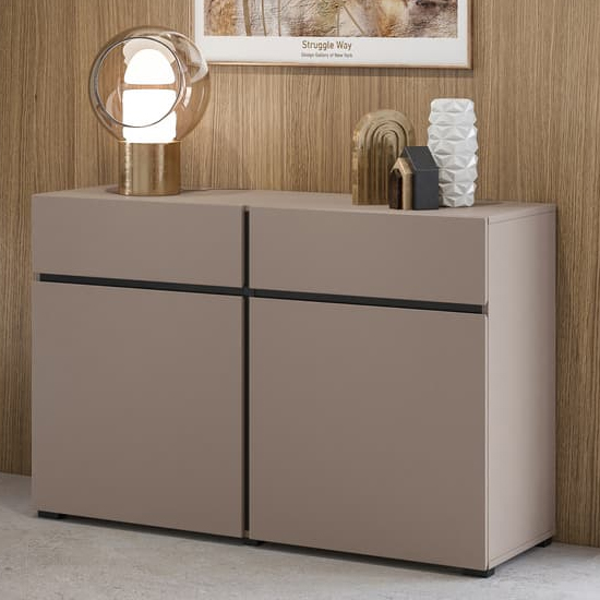 Read more about Kodak wooden sideboard with 2 doors 2 drawers in congo