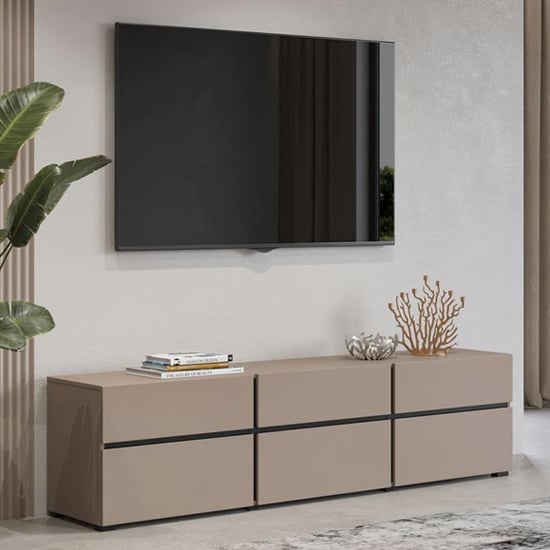 Read more about Kodak wooden tv stand with 3 doors 3 drawers in congo