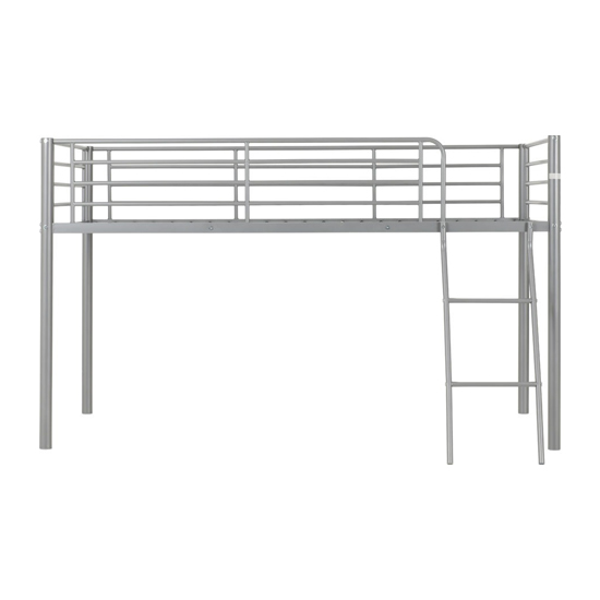 Kyoto Metal Mid Sleeper Bunk Bed In Silver