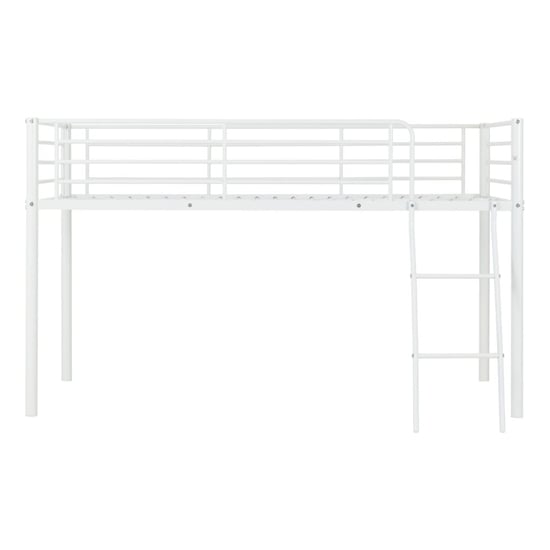 Kyoto Metal Mid Sleeper Bunk Bed In White