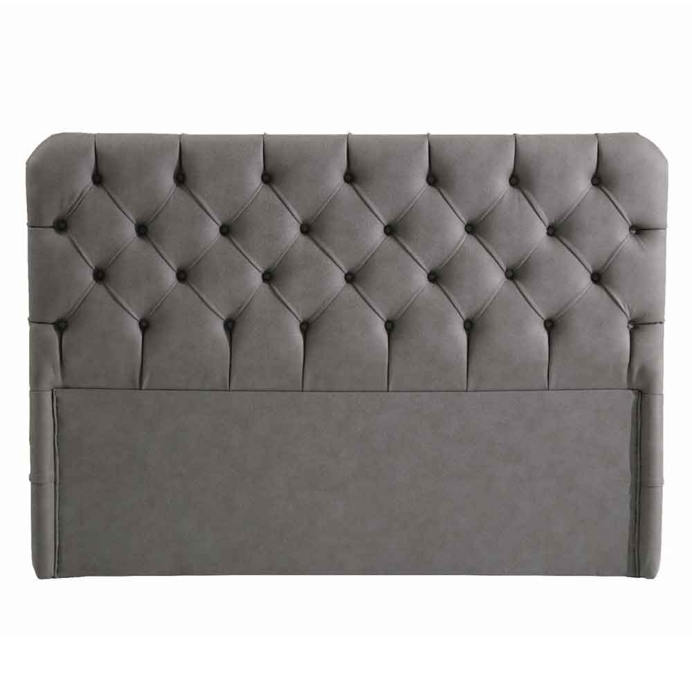 Kormis Fabric Ottoman Storage Small Double Bed in Grey