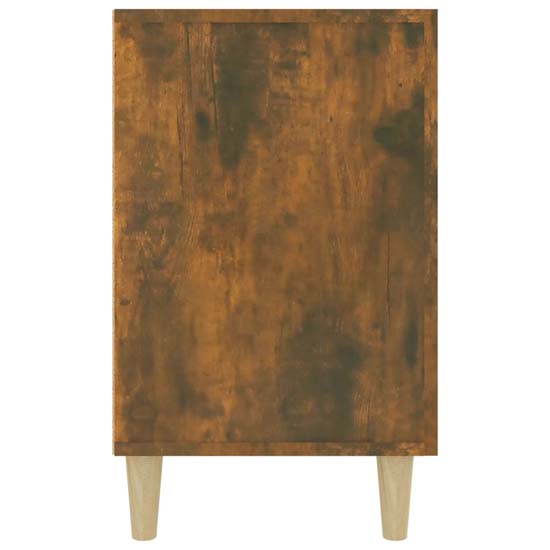 Krefeld Wooden Sideboard 2 Doors 2 Drawers In Smoked Oak