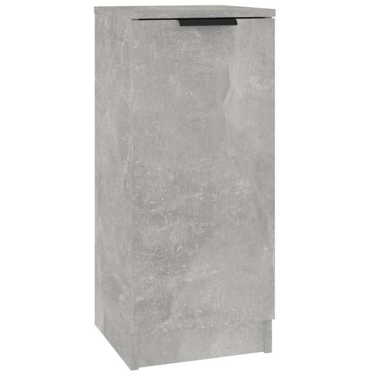 Krefeld Wooden Sideboard With 4 Doors 1 Drawer In Concrete Effect